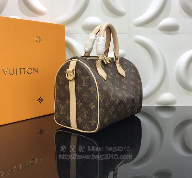 LV女包 M41113 路易威登Speedy 25手袋  LV女手提包 LV女手挎包 LV單肩斜挎包  ydh3022